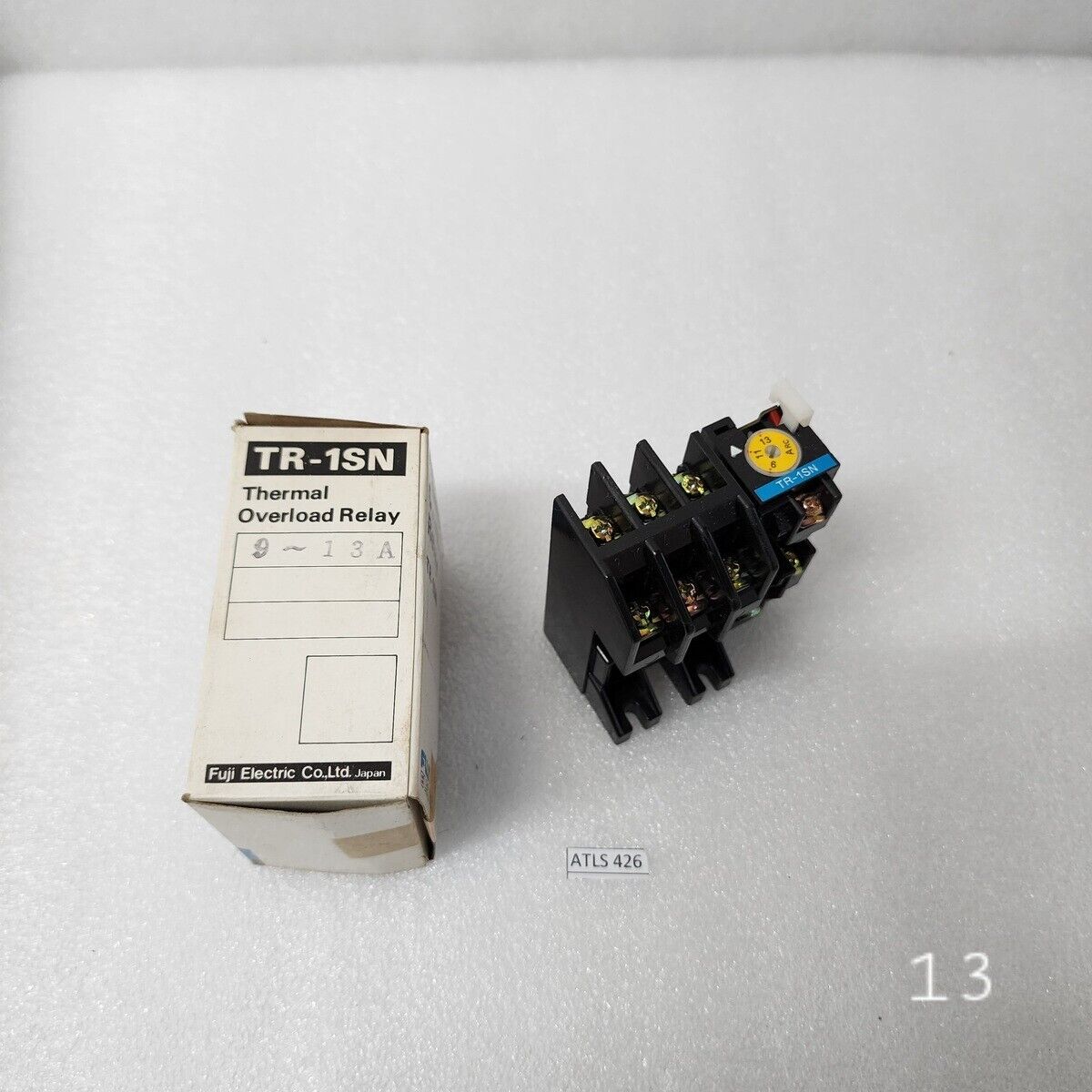 FUJI ELECTRIC TR-1SN THERMAL OVERLOAD RELAY 9-13A