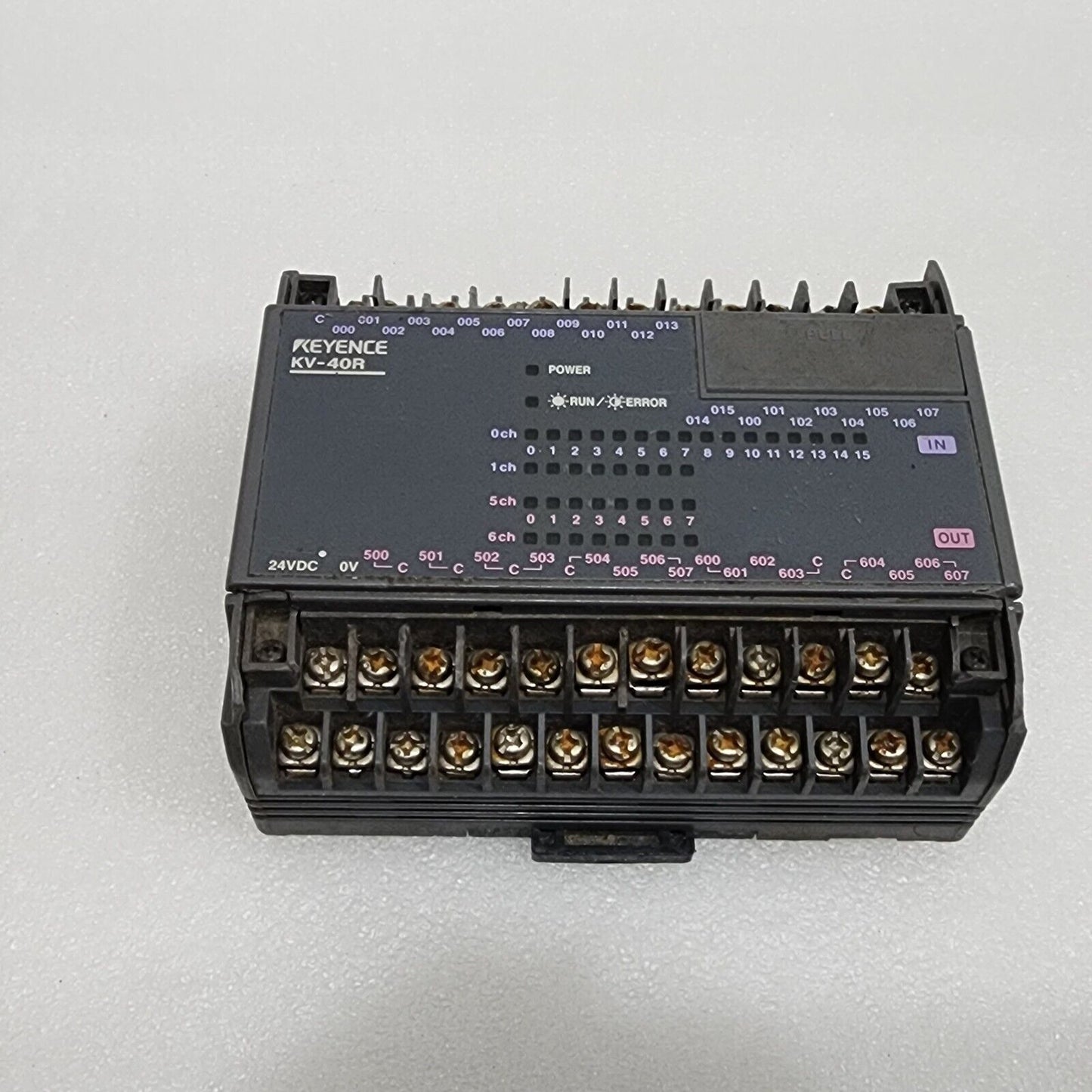 KEYENCE KV-40R PROGRAMMABLE CONTROLLER