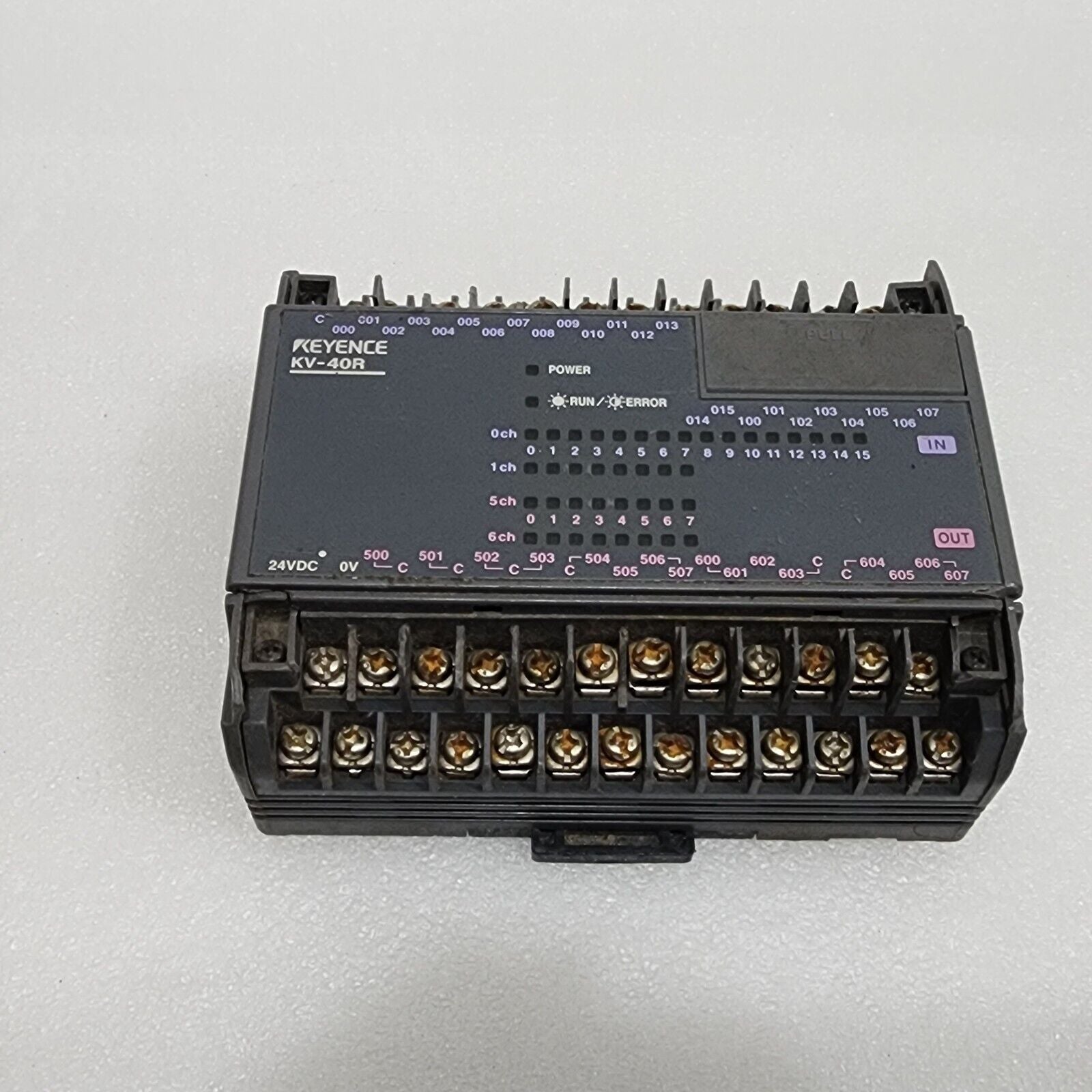 KEYENCE KV-40R PROGRAMMABLE CONTROLLER