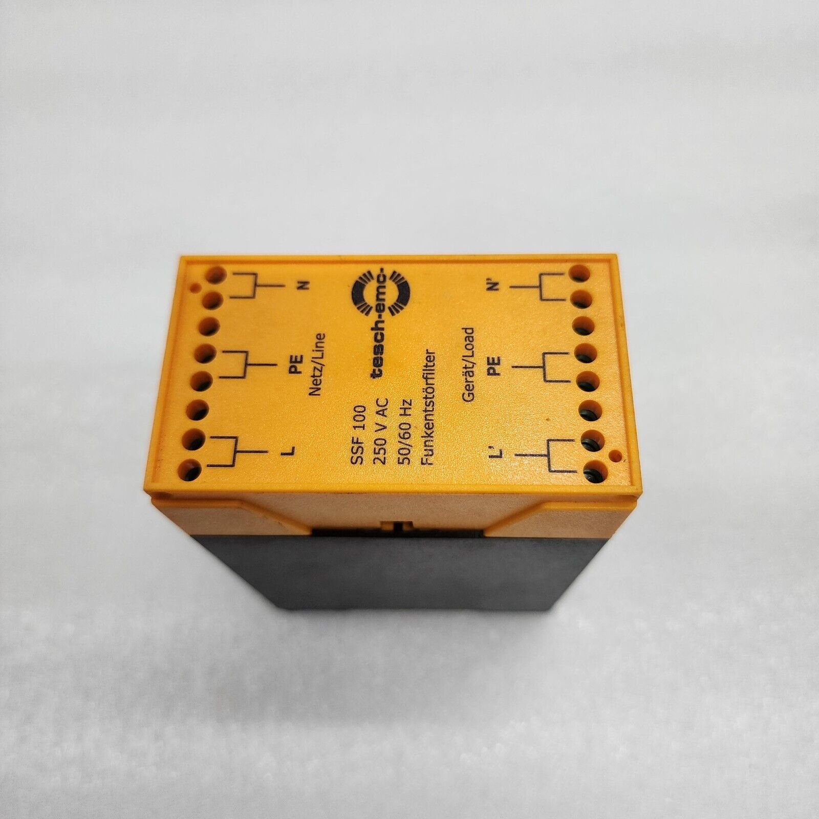 TESCH-EMC SSF100-2-10A LINE FILTER SSF 100 250VAC