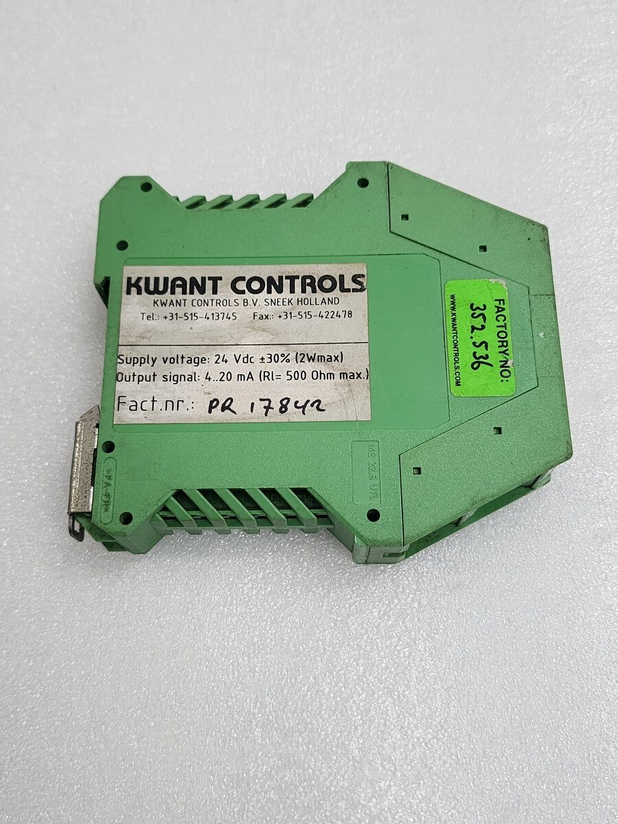 KWANT CONTROLS SNEEK NL 51002997 CONVERTER 24V