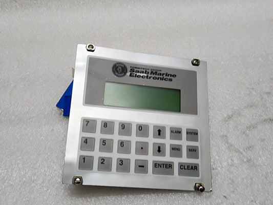 SAAB MARINE 9150065-532A BACKUP DISPLAY KEYBOARD DMC20481 OPTREX DMC2048I