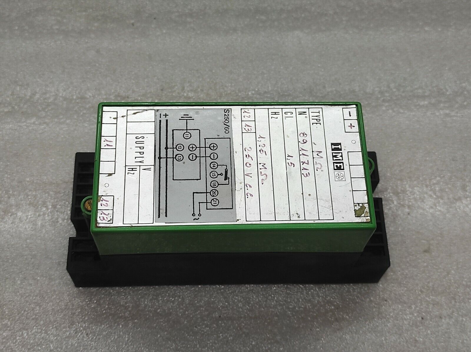 IME M-OHM 8911713  CI 1.5 250VAC