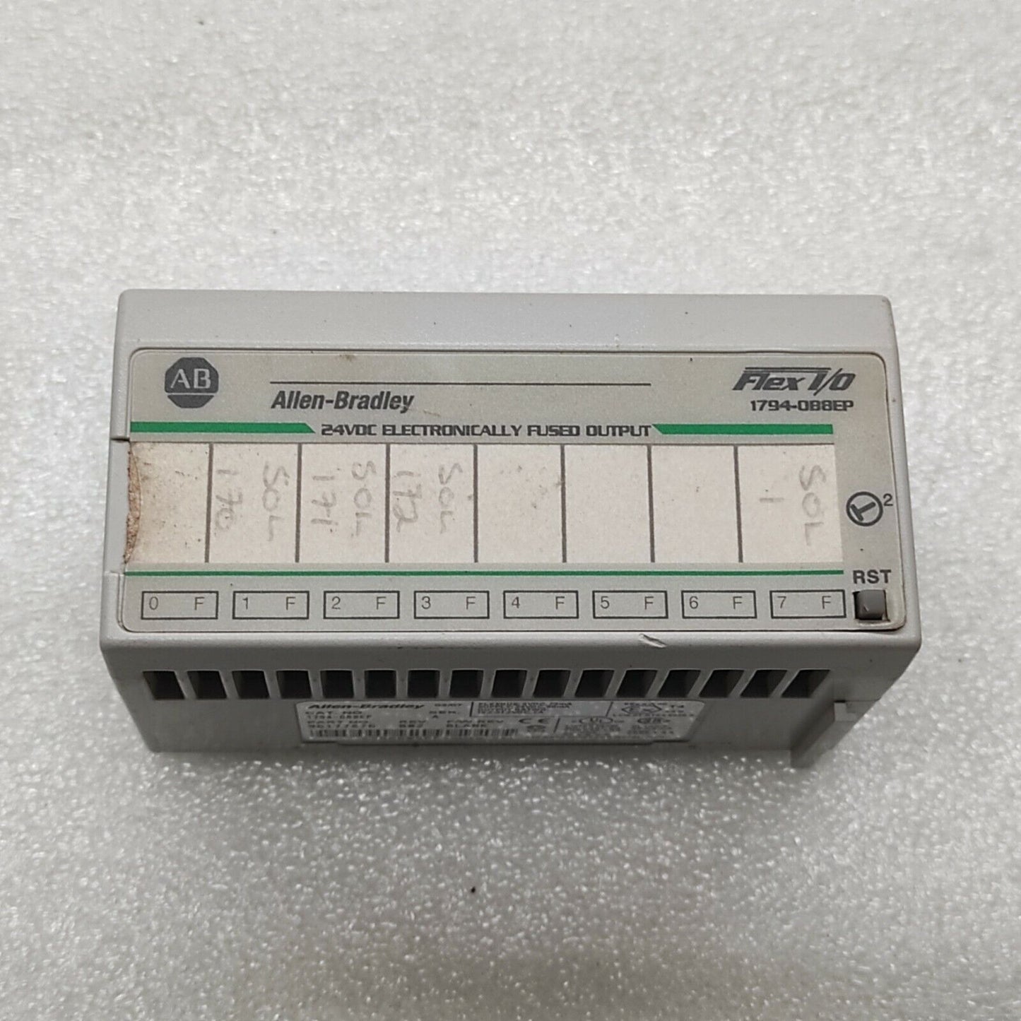 ALLEN BRADLEY CAT 1794-OB8EP SERIES A 96177876
