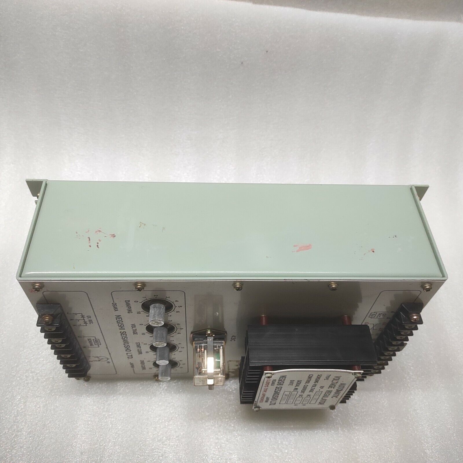 NEGISHI SEISAKUSHO RP-3CS-4S AUTOMATIC VOLTAGE REGULATOR 450VAC