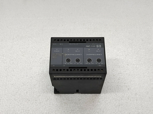 Deif RMF-112D Frequency Relay 257453.310 440VAC RMF112D