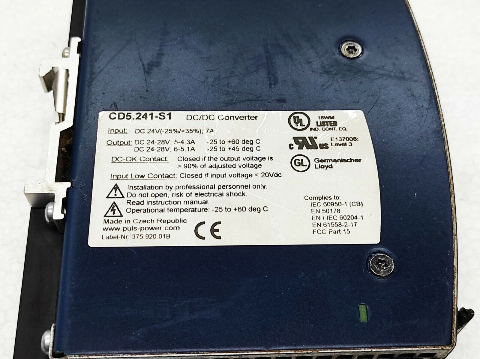 PULS CD5.241-S1 DC/DC Converter CD5-241-S1