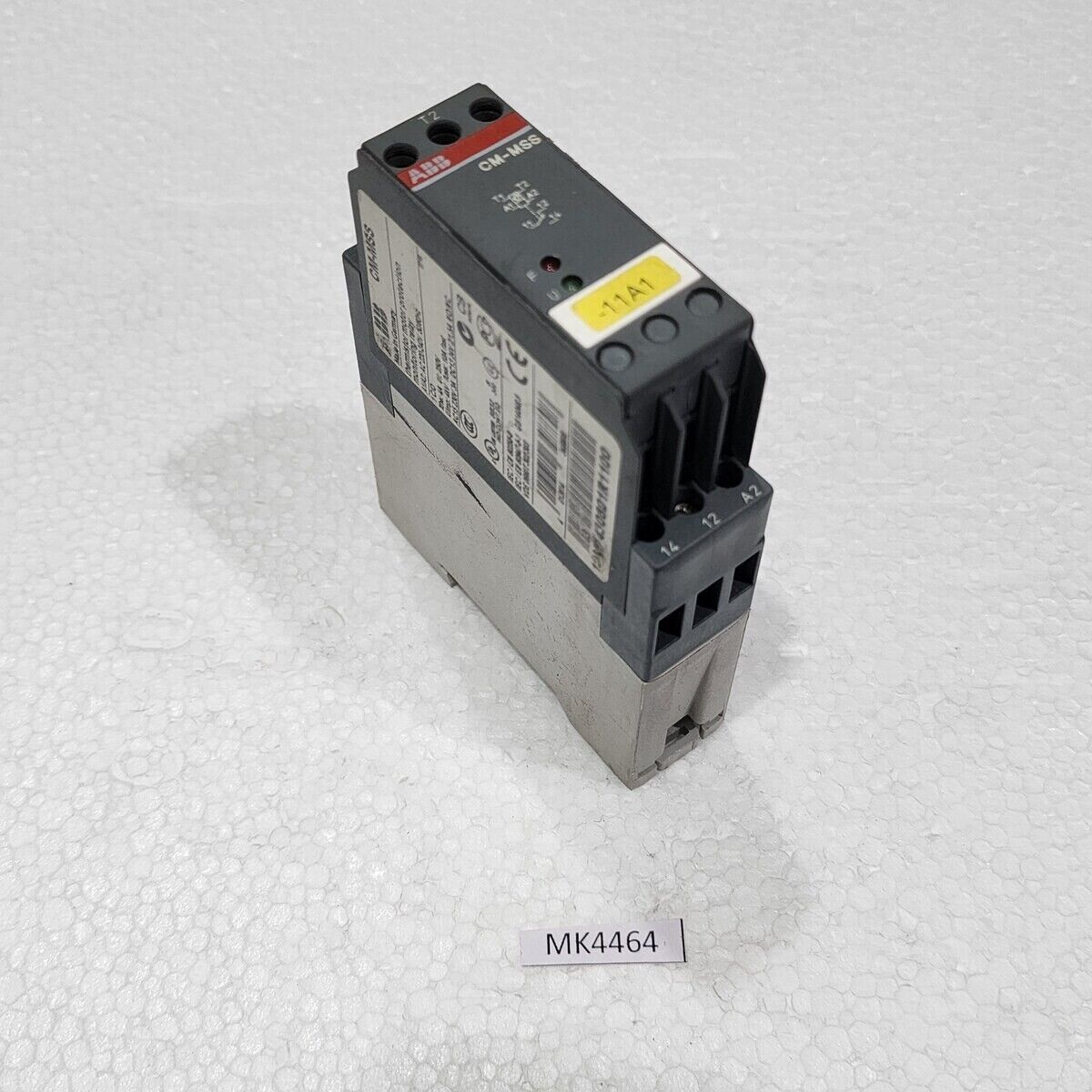 ABB CM-MSS THERMISTOR MOTOR PROTECTION MONITORING RELAY 1SVR430801R1100