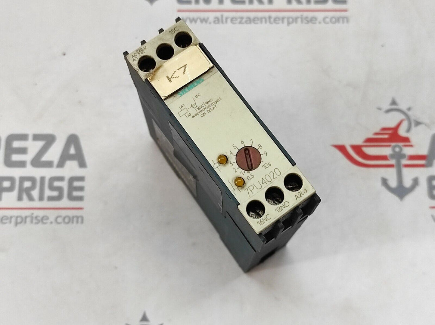 SIEMENS 7PU4020 TIME DELAY RELAY 7PU4020-1AN20 220-240V