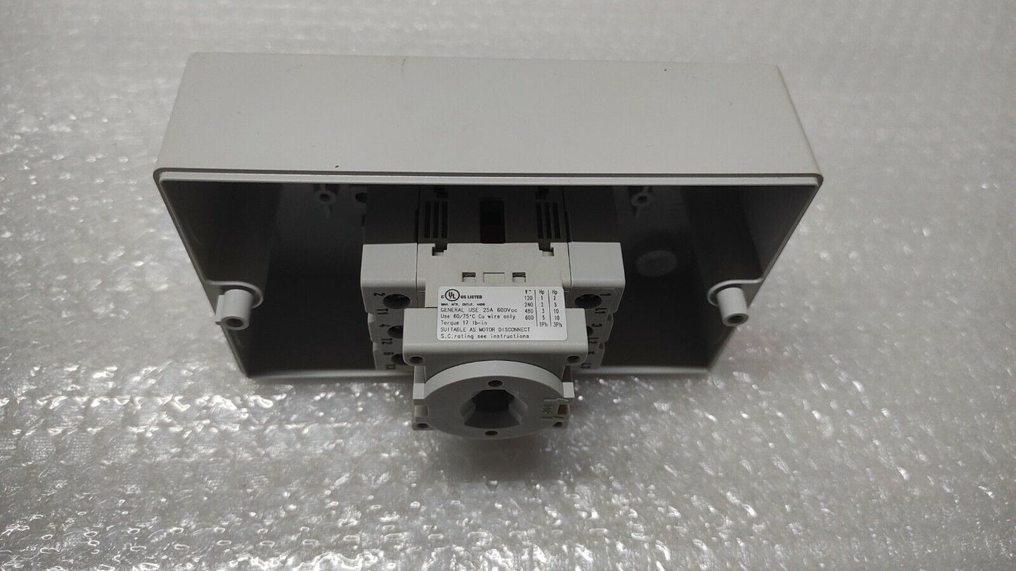 ALLEN BRADLEY 194E-Y25M-1753-6G-PD SWITCH DISCONNECTOR 194E-A25-1753