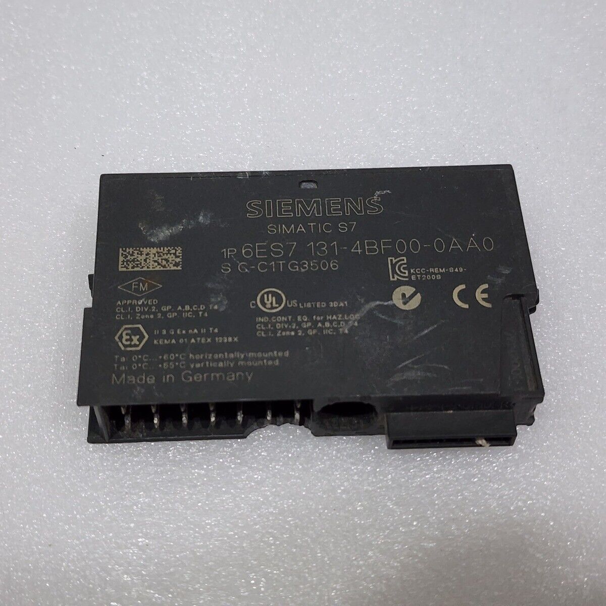 SIEMENS 6ES7 131-4BF00-0AA0 8CH DIGITAL INPUT MODULE