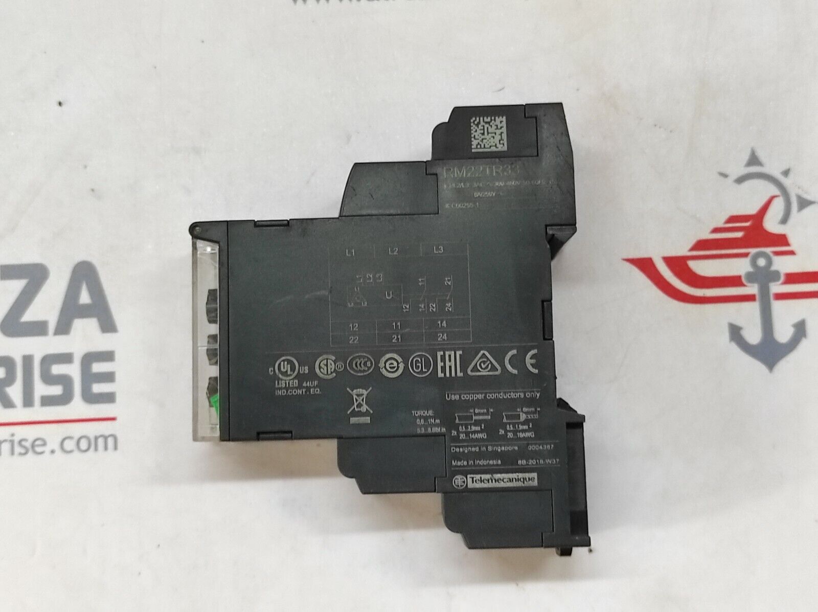 TELEMECANIQUE RM22TR33 VOLTAGE MONITORING RELAY