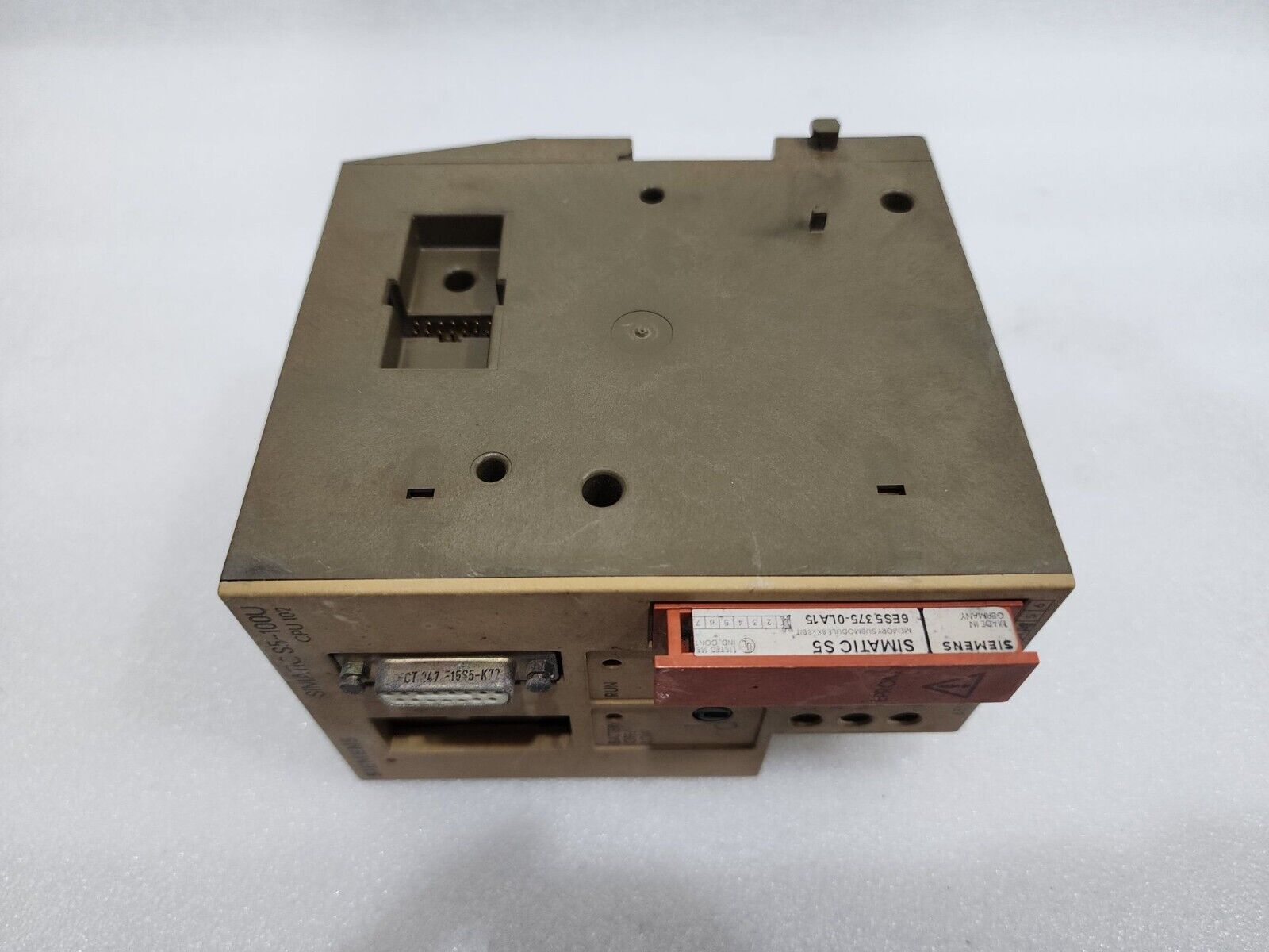 SIEMENS SIMATIC S5-100U 6ES5 102-8MA01 CPU 102 UNIT