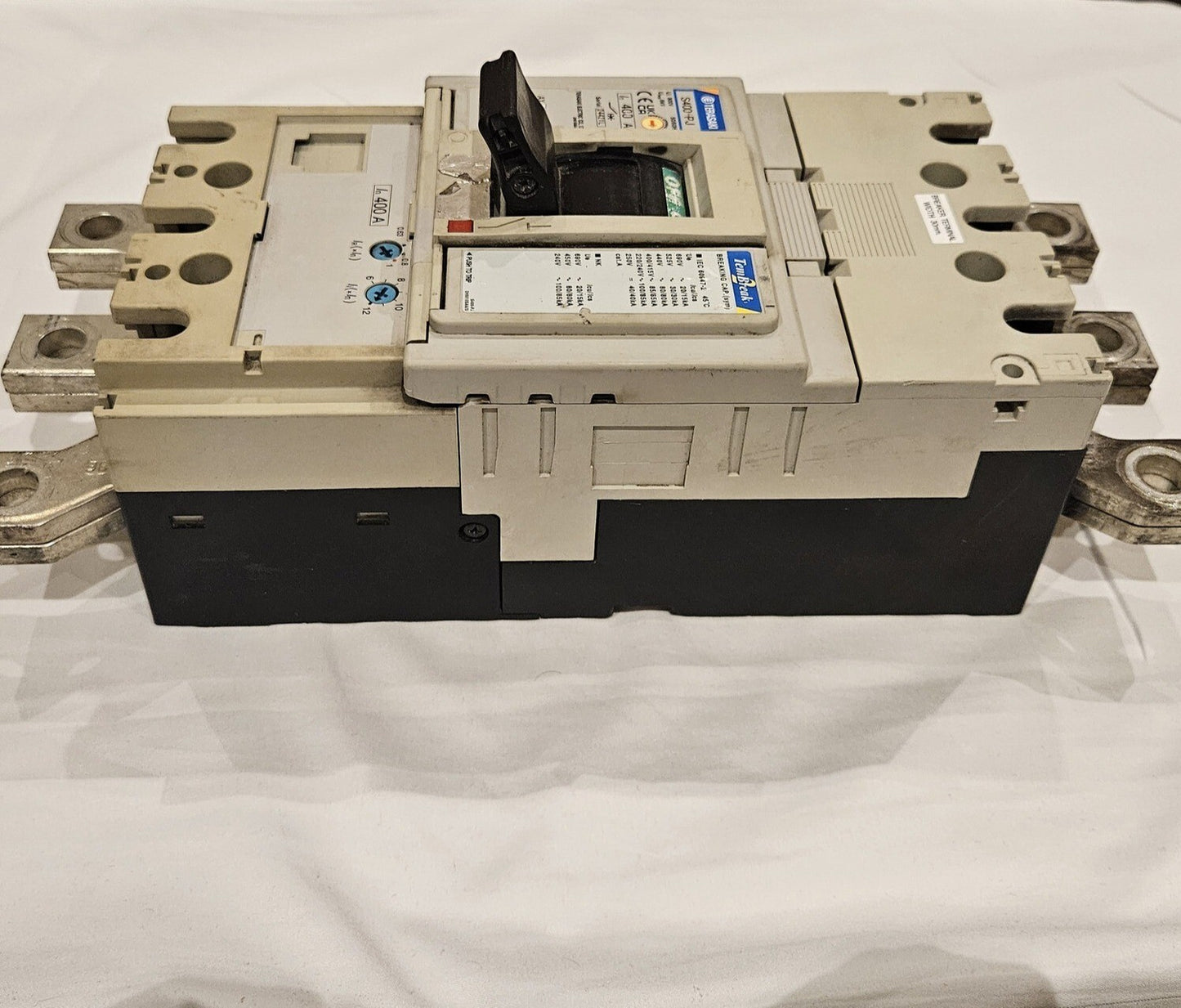 TERASAKI S400-PJ 3-POLE CIRCUIT BREAKER 400A