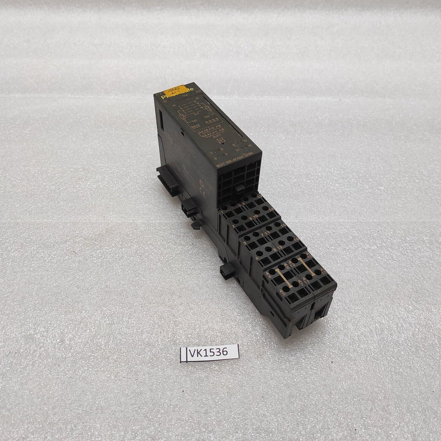 SIEMENS 6ES7 138-4FA02-0AB0 ET200S I/O MODULE 24VDC