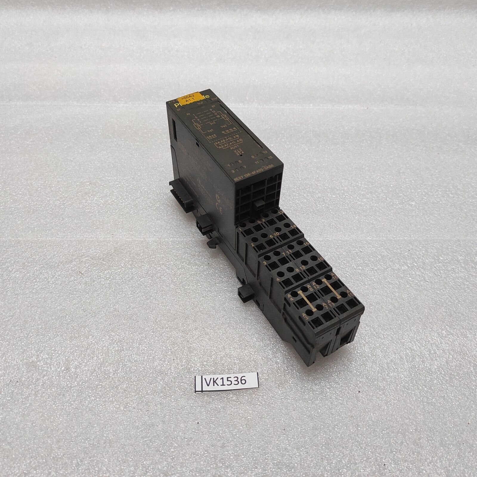 SIEMENS 6ES7 138-4FA02-0AB0 ET200S I/O MODULE 24VDC
