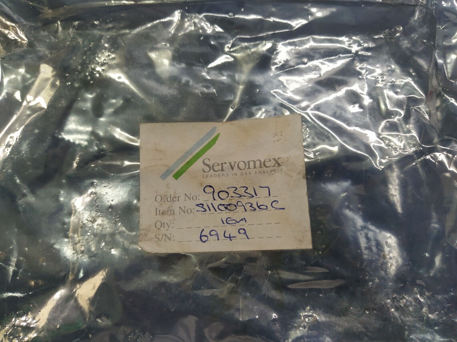 SERVOMEX 01100/236S/1 ARTECH-1 S1100936C