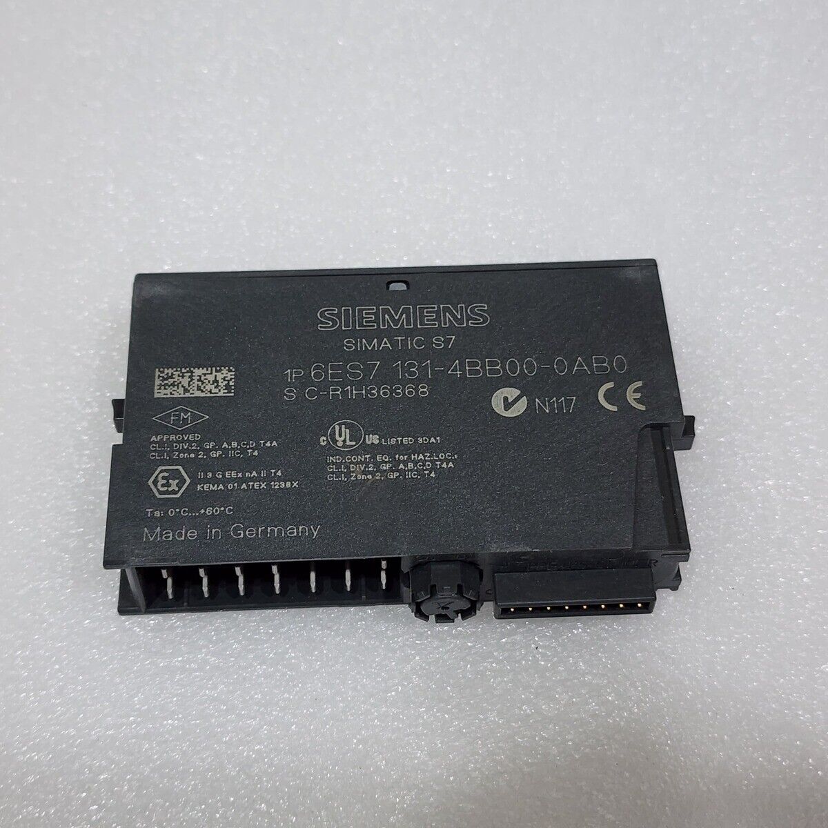 SIEMENS 6ES7 131-4BB00-0AB0 2-CH DIGITAL INPUT MODULE NWB