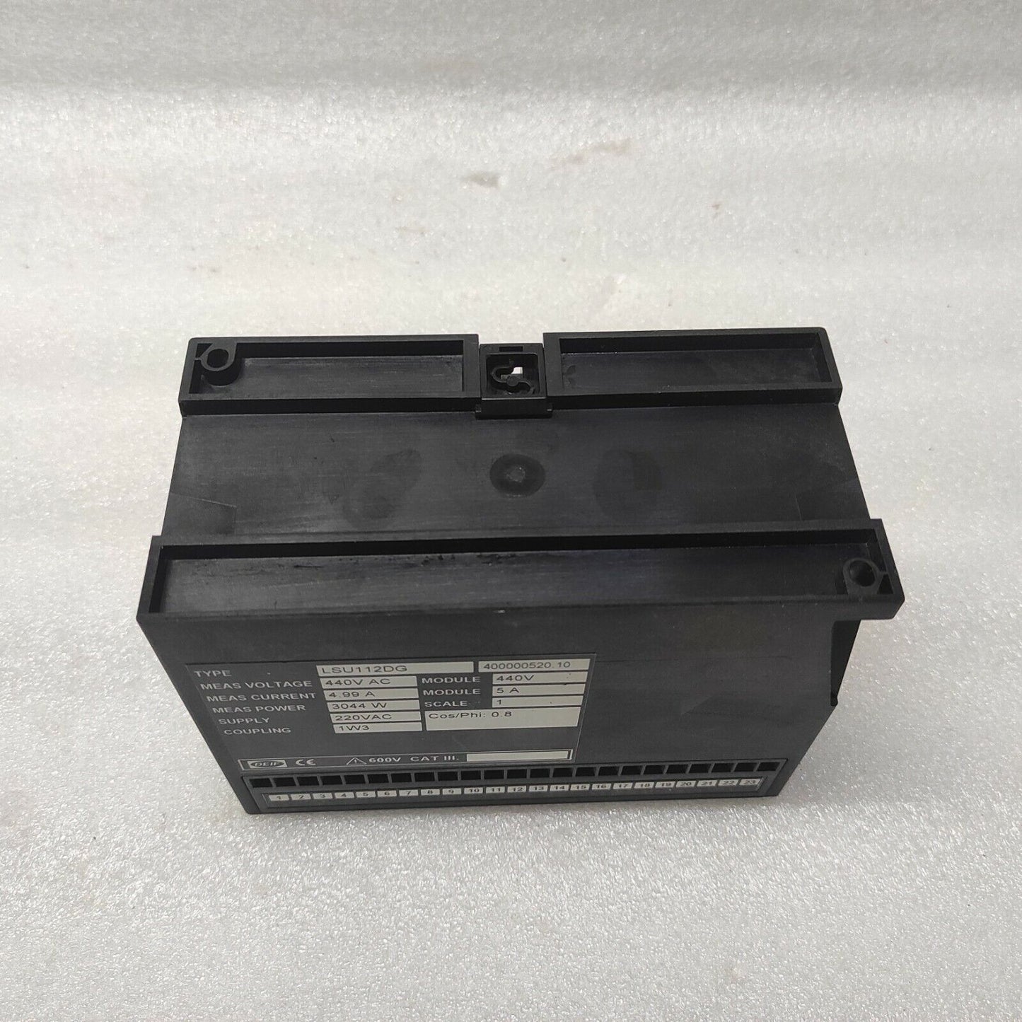 DEIF LSU-112DG LOAD SHARING PARALLELING SYNCHRONIZATION CONTROLLER UNIT 40000052