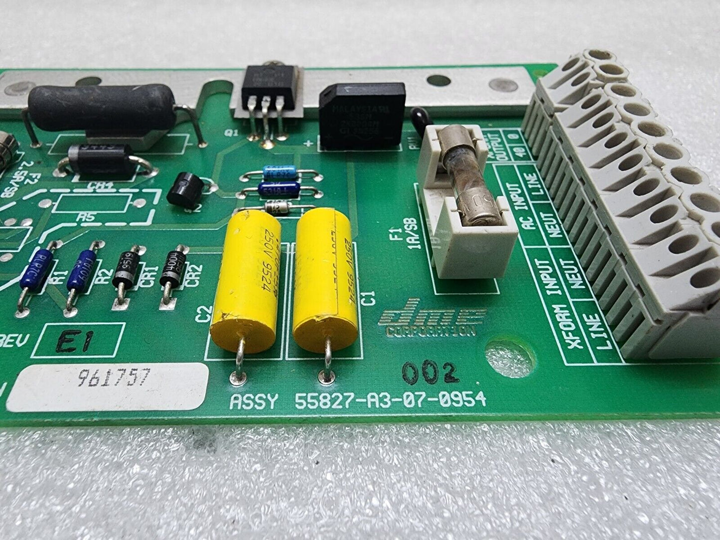 DME CORPORATION 55827-A3-07-0954 PCB 961757