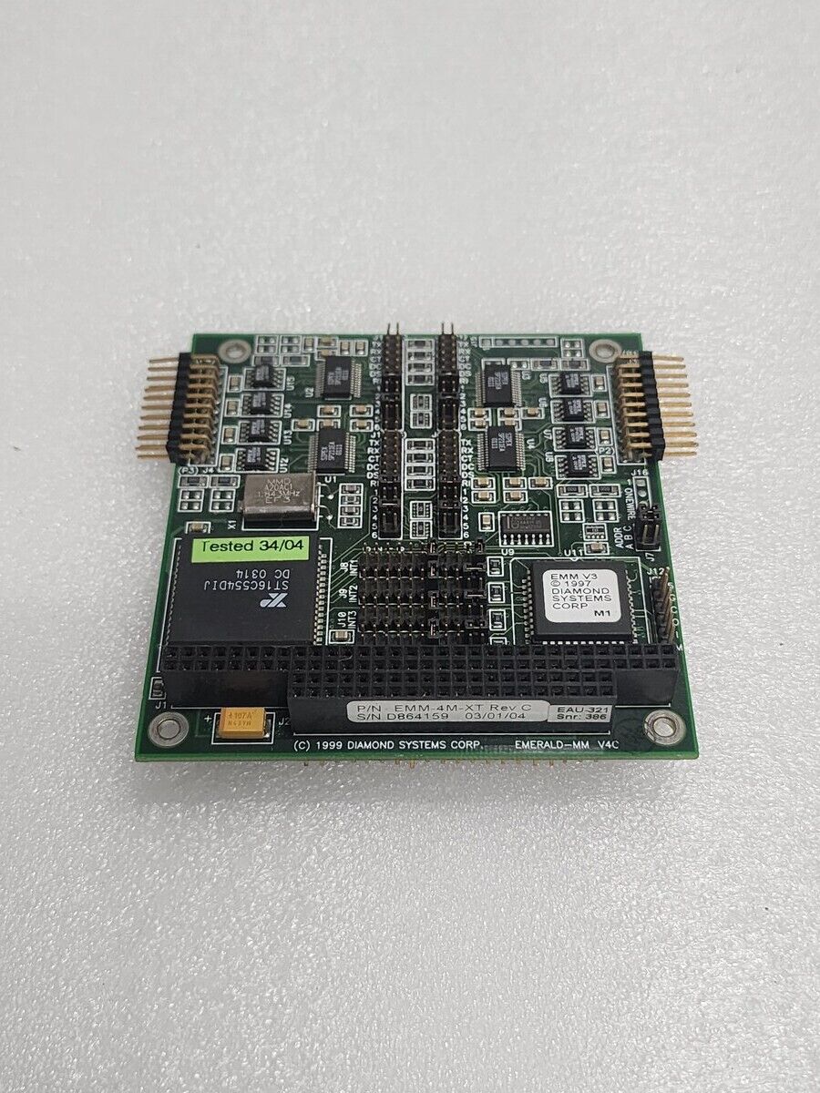DIAMOND SYSTEM CORP EMM-4M-XT 4-PORT RS-232/422/485 Stk. / 104 Modul