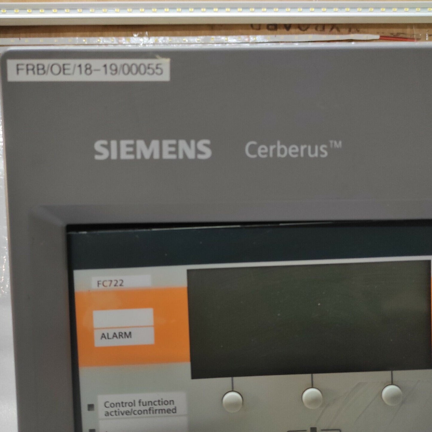 SIEMENS CERBERUS FP2001-A1 ALARM SYSTEM FDCI0221 FC722 654400-C20-A5-20 85-265V