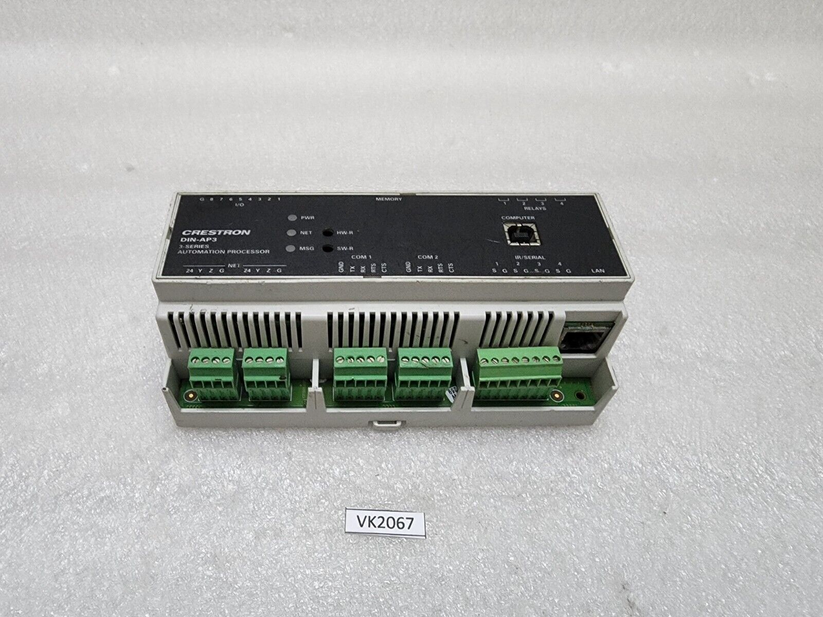 CRESTON DIN-AP3 3-SERIES AUTOMATION PROCESSOR 24VDC