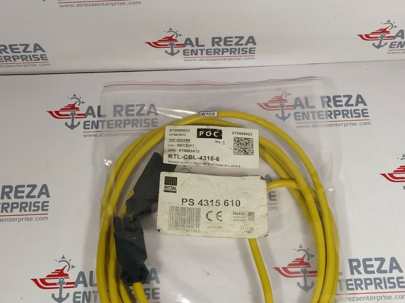 Rittal PS 4315 610 Power Supply Cable RTL-CBL-4315-6