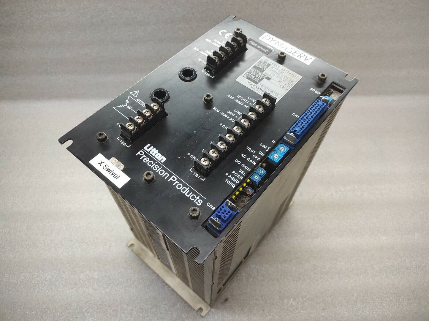 YOKOGAWA SR1015B82 DD SERVO ACTUATOR 200-230VAC 500VA