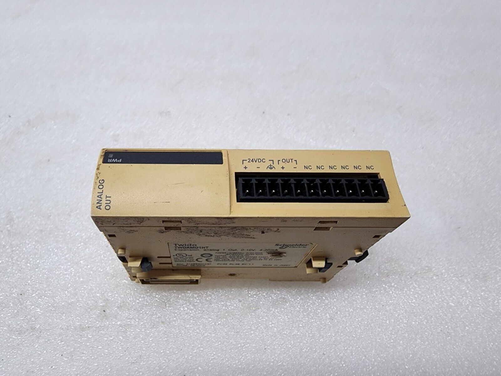 TWDAMO1HT ANALOG OUTPUT MODULE