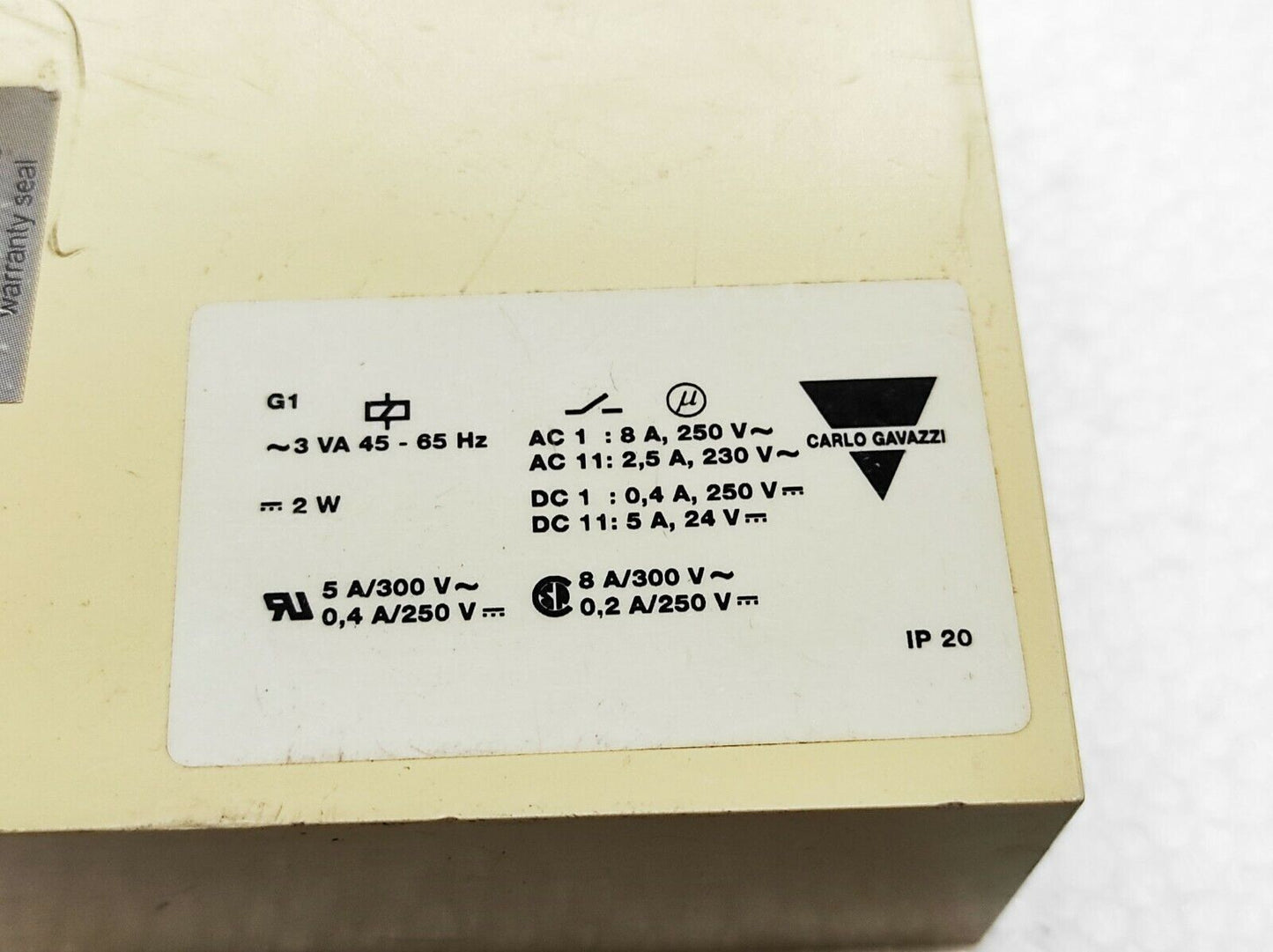 Carlo Gavazzi S 110 166 230 Combi Timer Automatic Start 230V AC S110166230