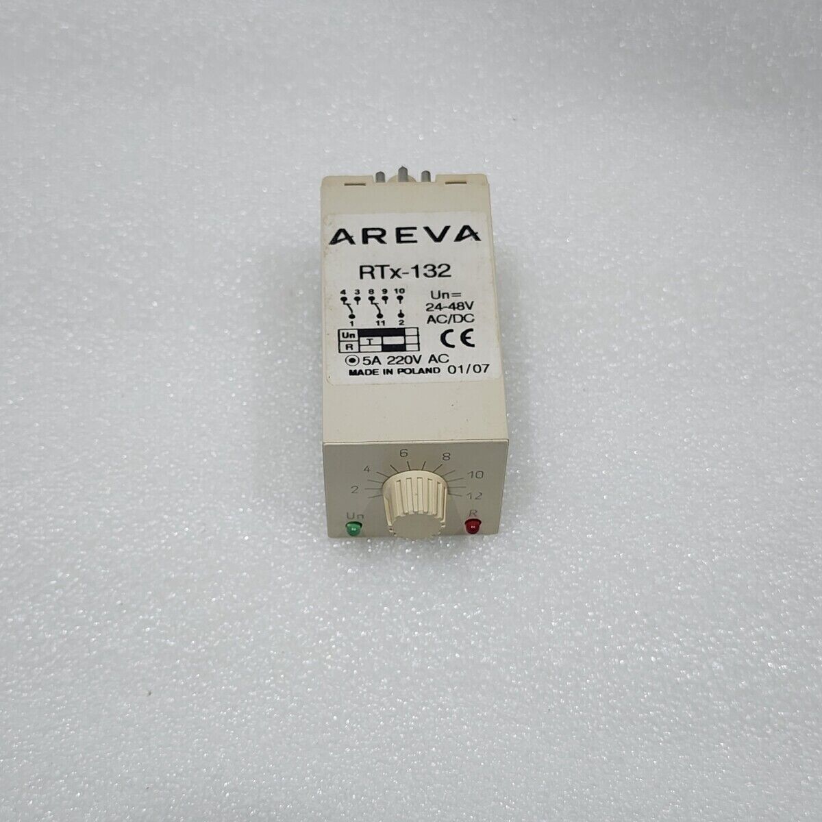 AREVA RTX-132 TIME RELAY 24-48VAC/DC