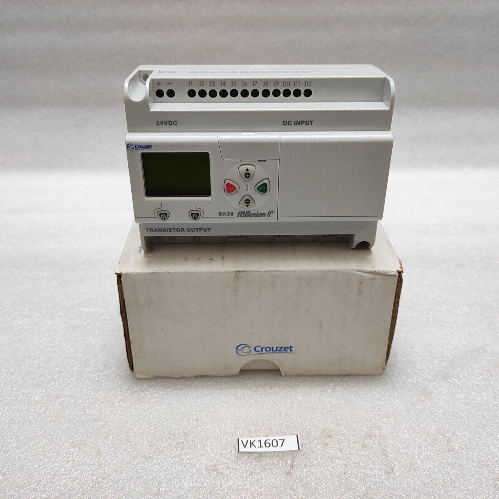 CROUZET SA20 MILLENIUM 2 CONTROLLER RELAY 88950052 24VDC