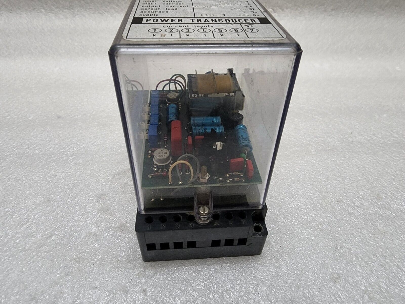 VEROLME ELEKTRA 10V 713 POWER TRANSDUCER 110V