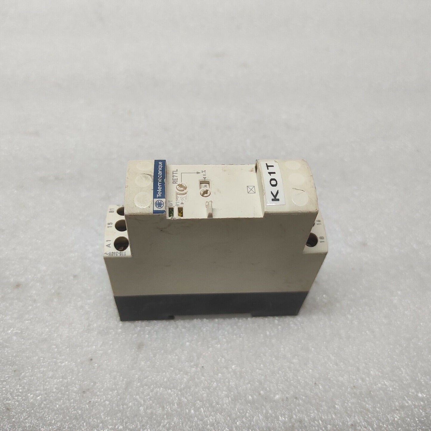 TELEMECANIQUE RE7TL11BU ON DELAY TIMING RELAY 110-240VAC/24VAC-DC