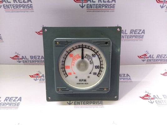 Nunotani Keiki JIS F 8521-FE 130K Electric Propeller Shaft Revolution Indicator 