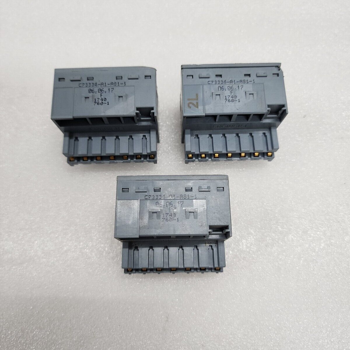 SIEMENS C73334-A1-A81-1 TERMINAL BLOCK