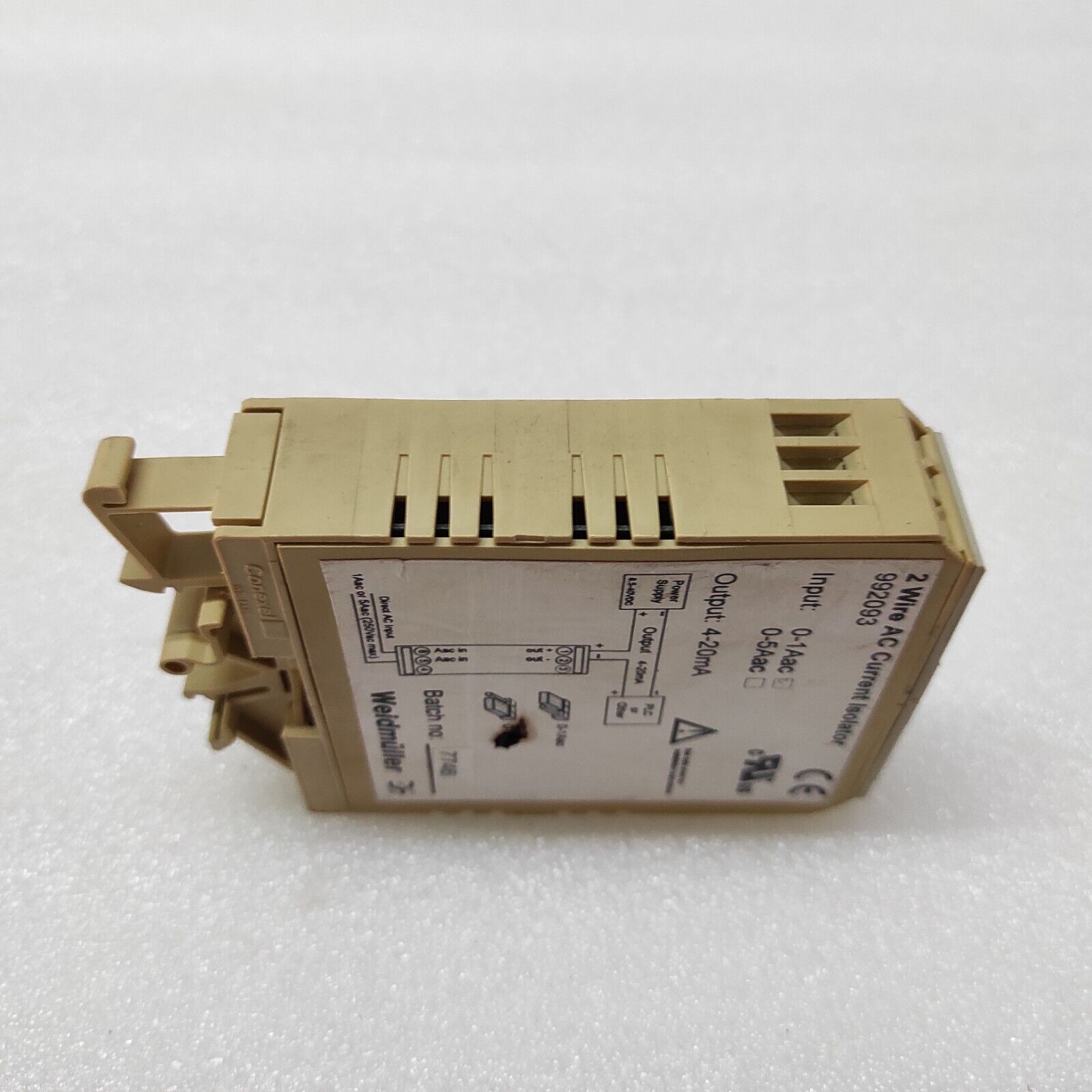 WEIDMULLER 992093 2-WIRE AC CURRENT ISOLATOR 