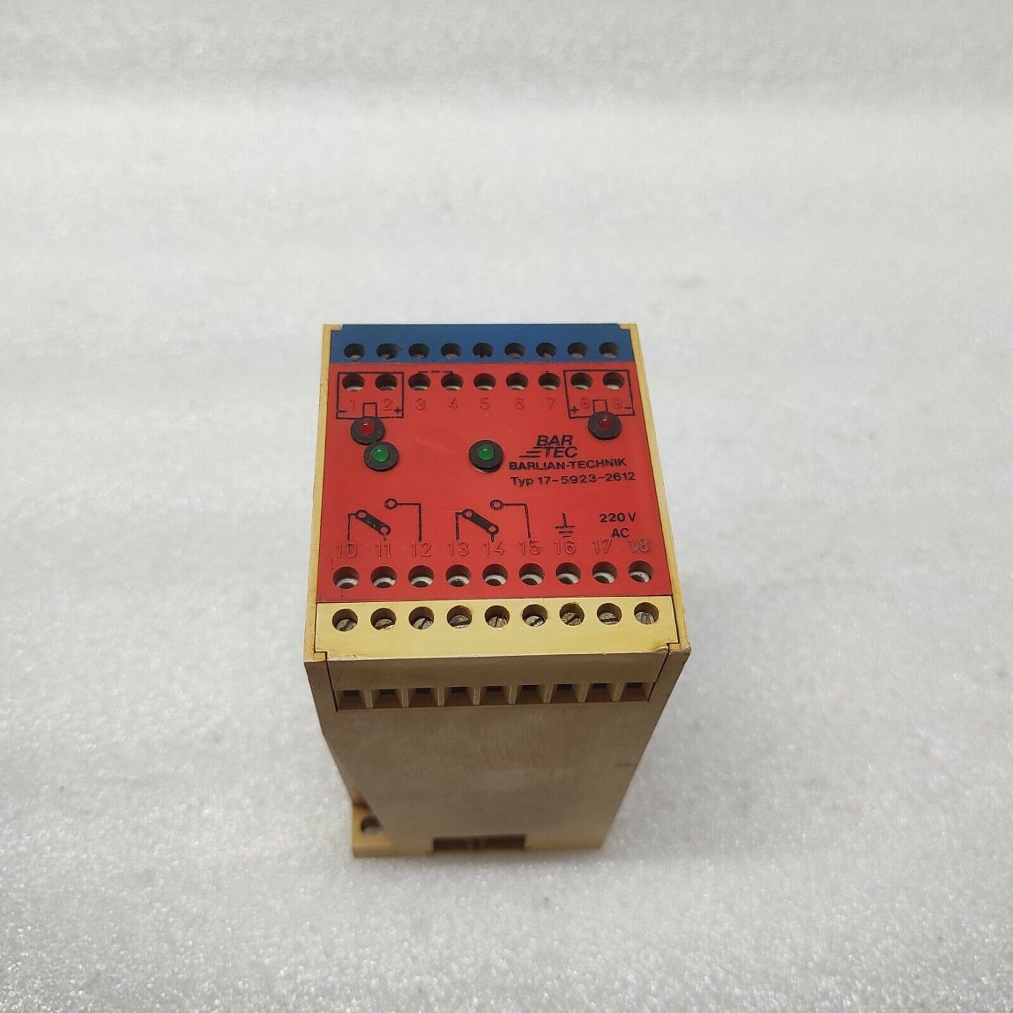 BARLIAN TECHNIK 17-5923-2612 SWITCH AMPLIFIER 220V