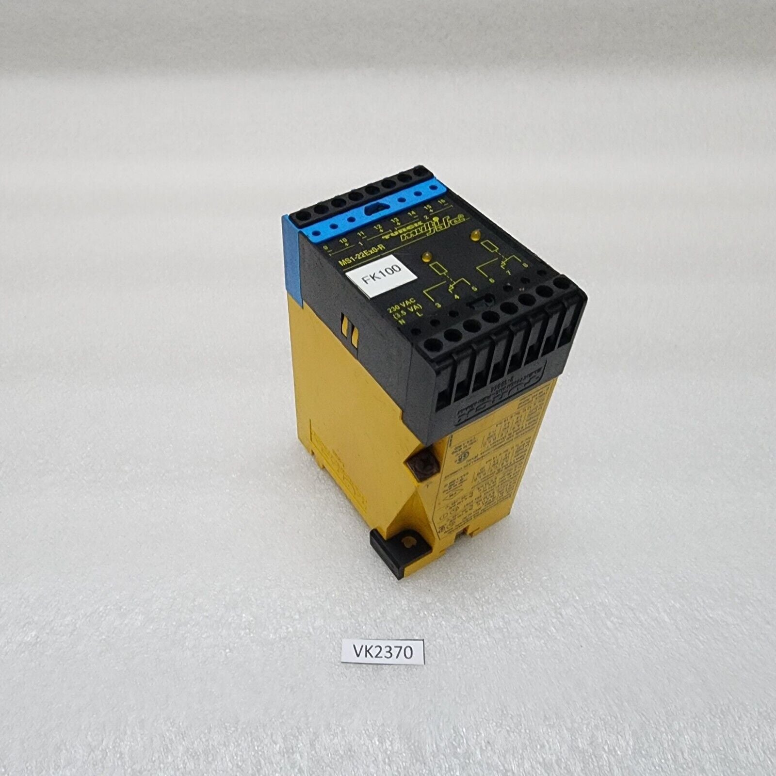 TURCK MS1-22EX0-R SWITCHING AMPLIFIER 230VAC