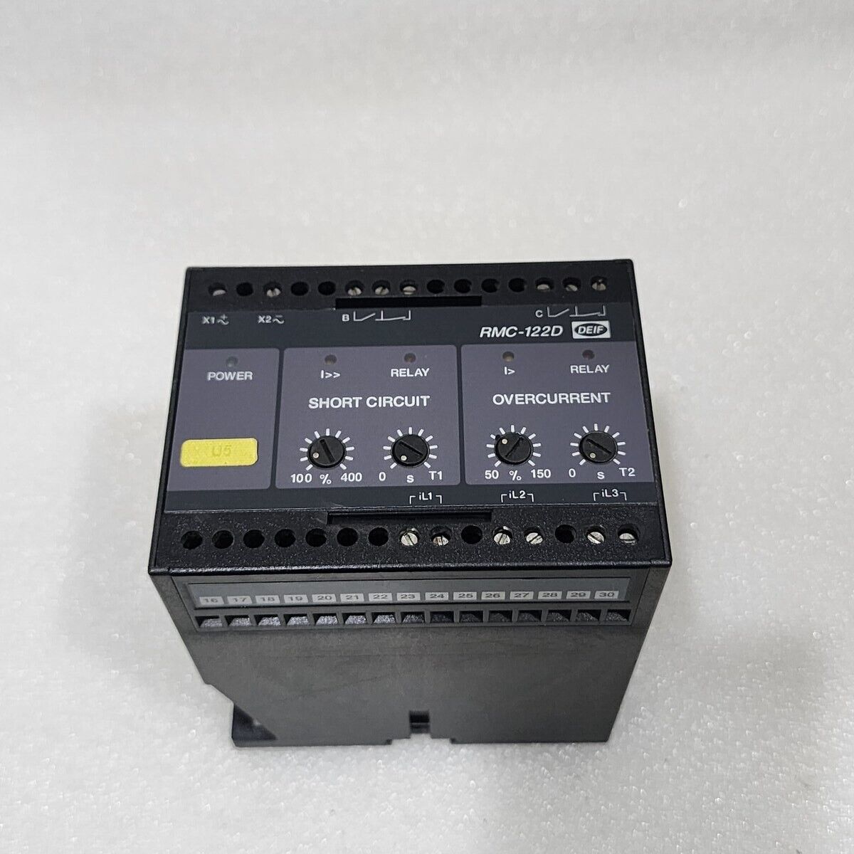 DEIF RMC-122D CURRENT RELAY 230VAC 100051177.10