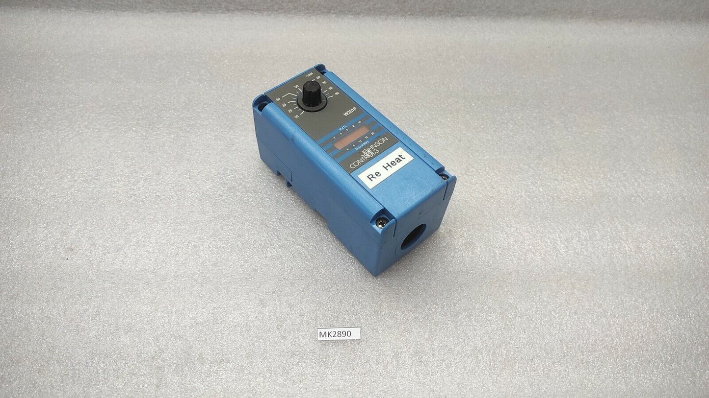 JOHNSON CONTROLS W351PN-2C HUMIDITY CONTROLLER