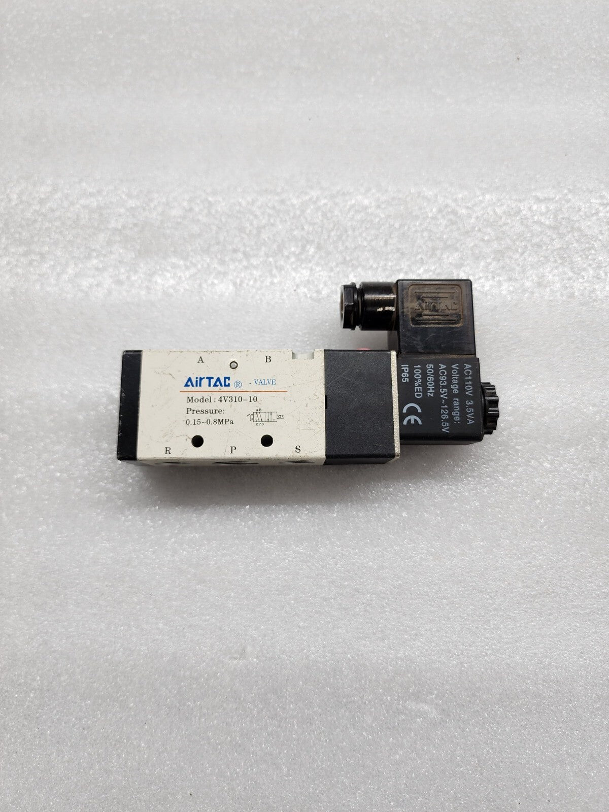 AIRTEC 4V310-10 SOLENOID AIR VALVE 110V