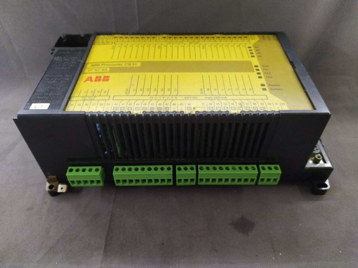 Abb Procontic CS 31 07KT93B Central Processing Unit GJR5251300R0101 07 KT 93