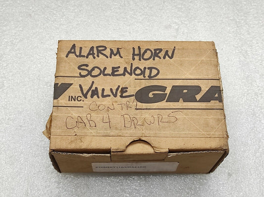 GRANZOW 21HB2KY110 SOLENOID VALVE COIL VOLTAGE 24VDC