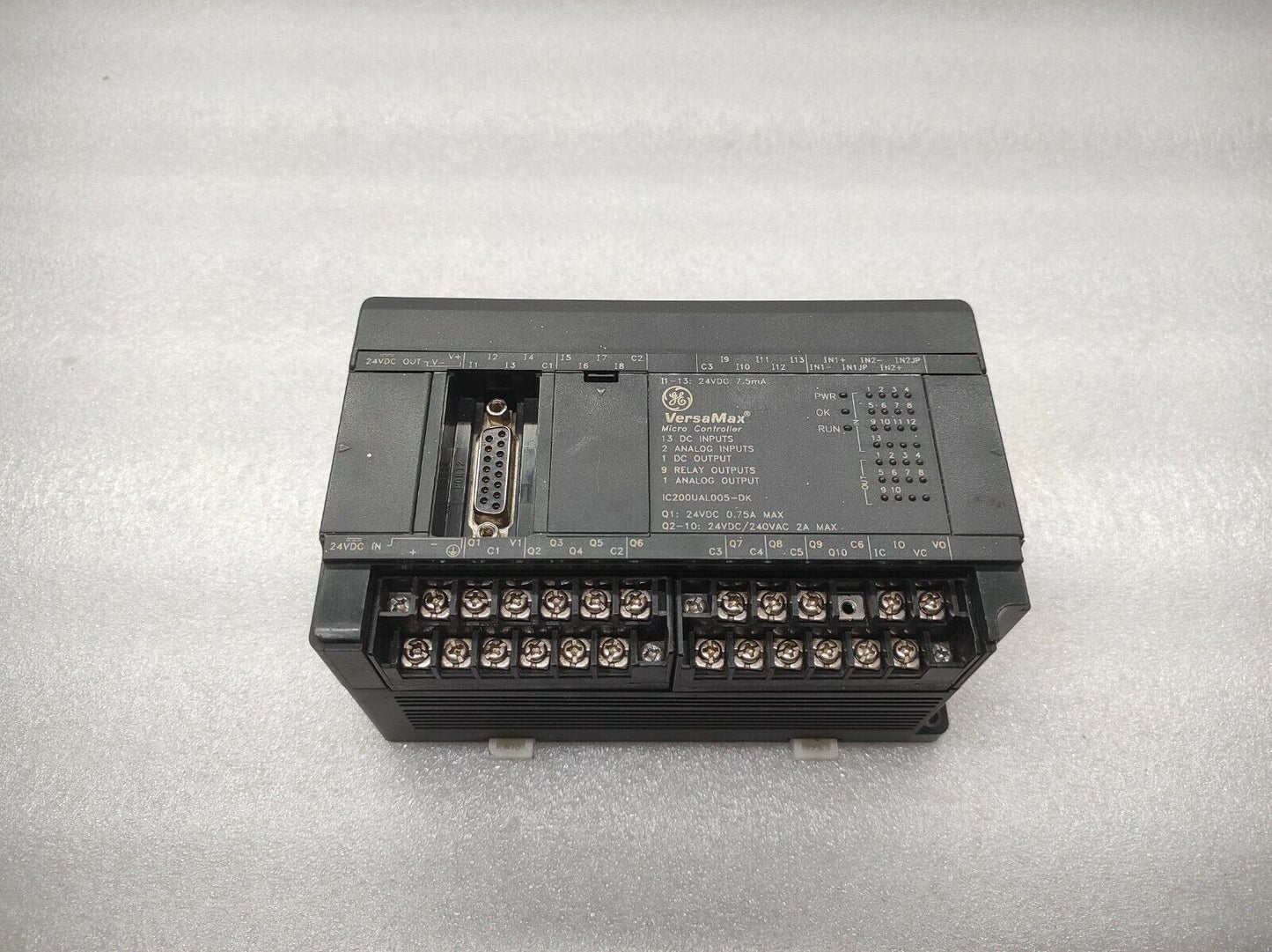 GE IC200UAL005-DK VERSA MAX CONTROLLER