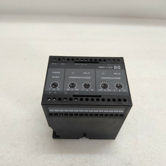 DEIF RMV-112D OVER-VOLTAGE PROTECTION RELAY 100100699.10 220V