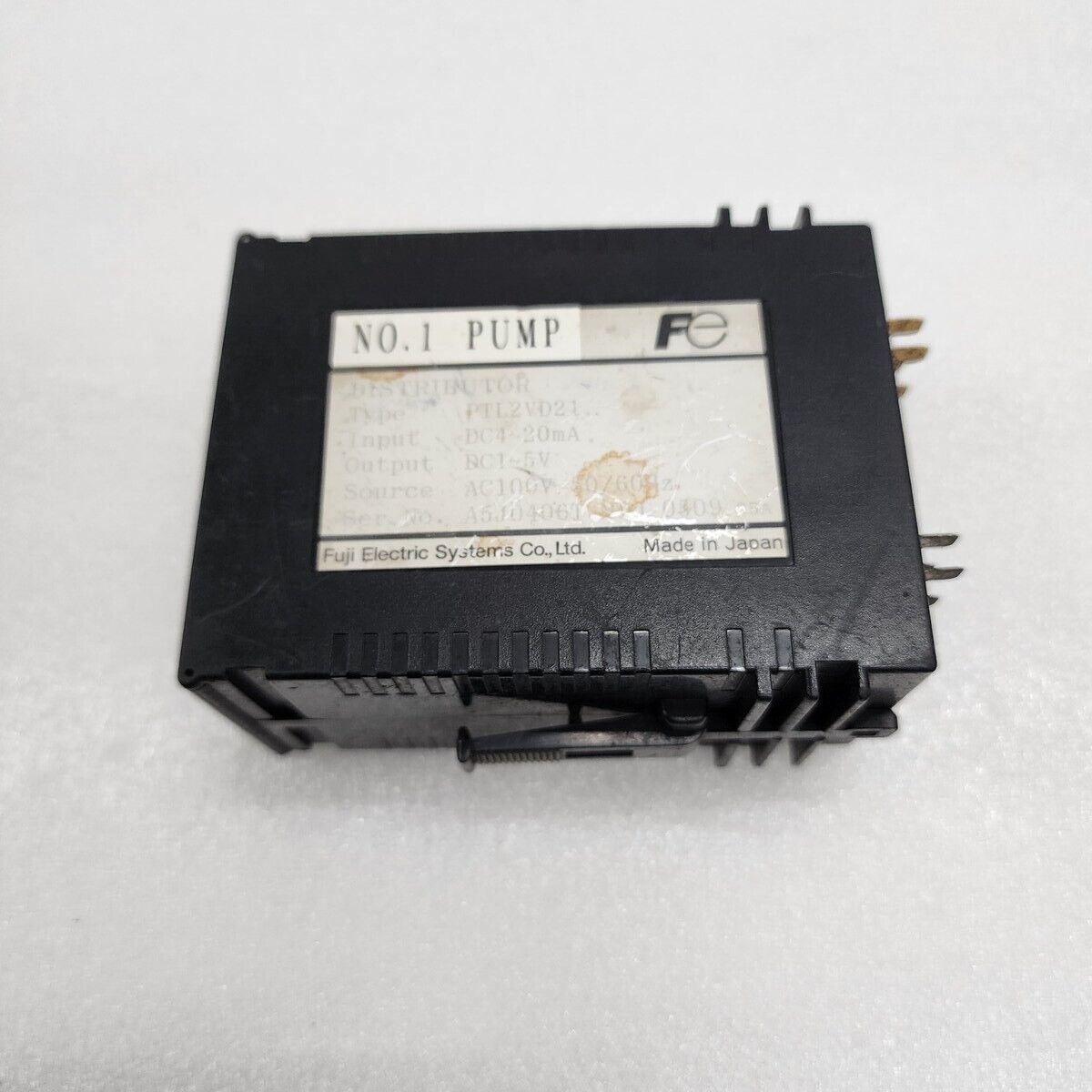 FUJI ELECTRIC PTL2VD21 DISTRIBUTOR PTL 100V