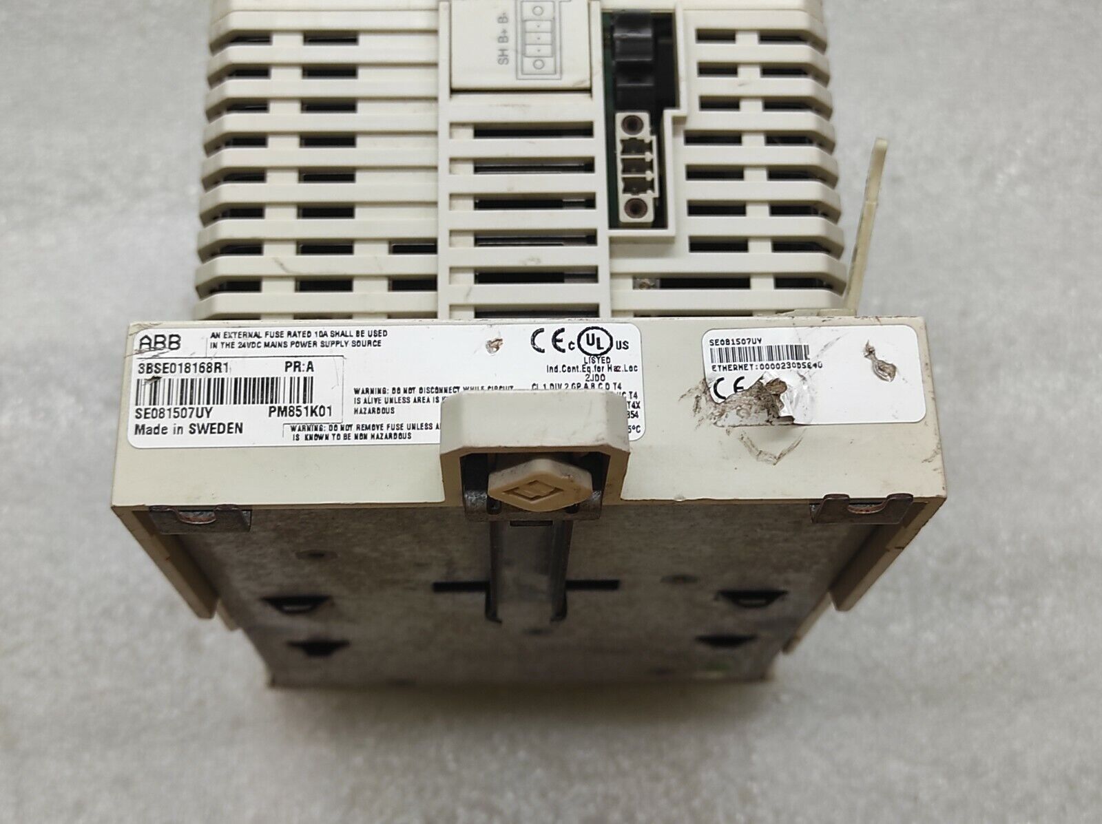 ABB AC 800M PROCESSOR UNIT KIT PM851K01 3BSE018168R1