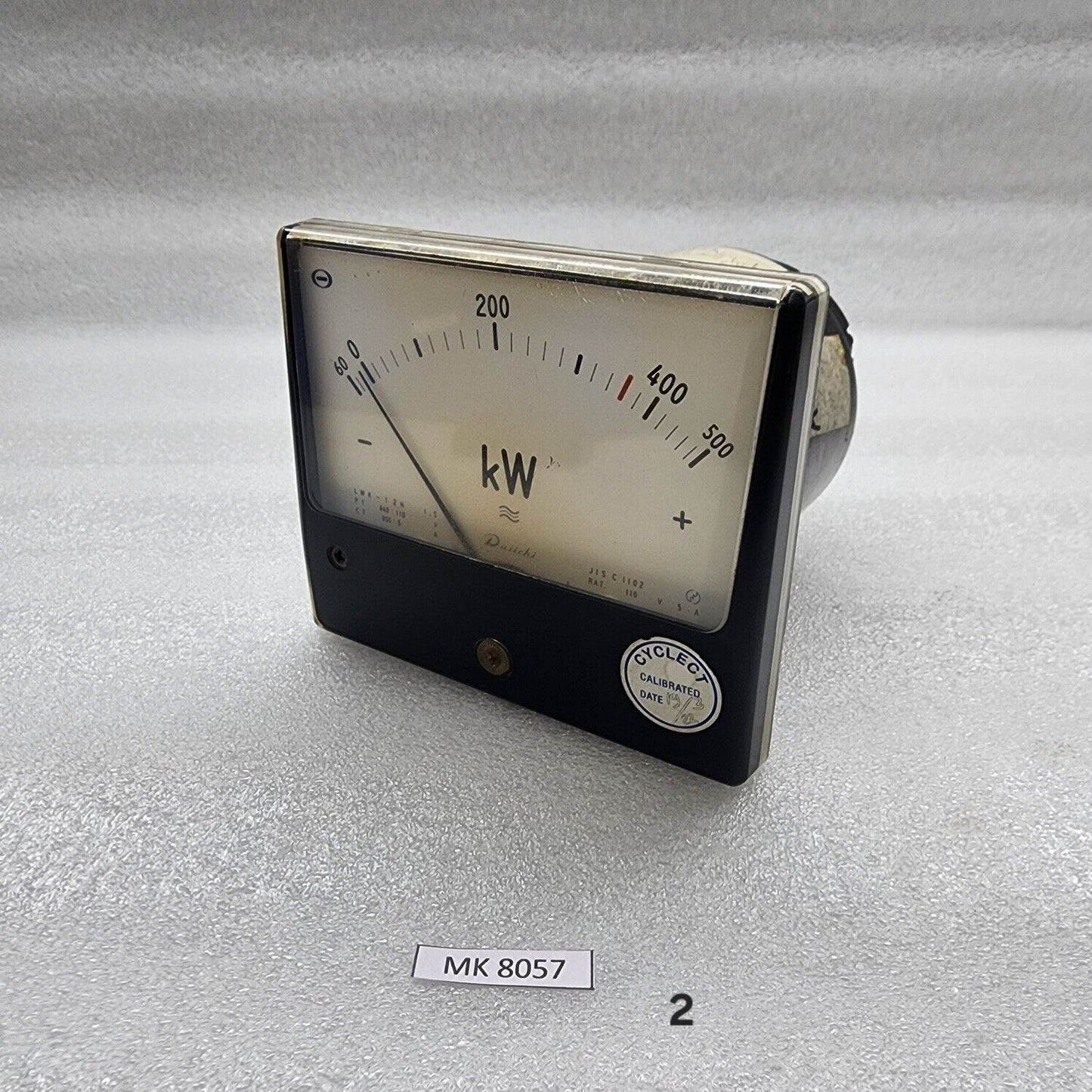 DAIICHI LWK-12N KILOWATT METER PT 440/110V CT 800/5A